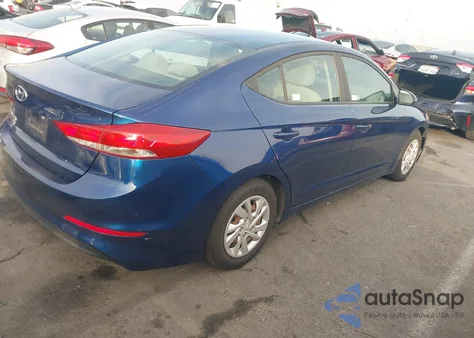 2018 Hyundai Elantra Se from USA, damaged, VIN 5NPD74LFXJH341673